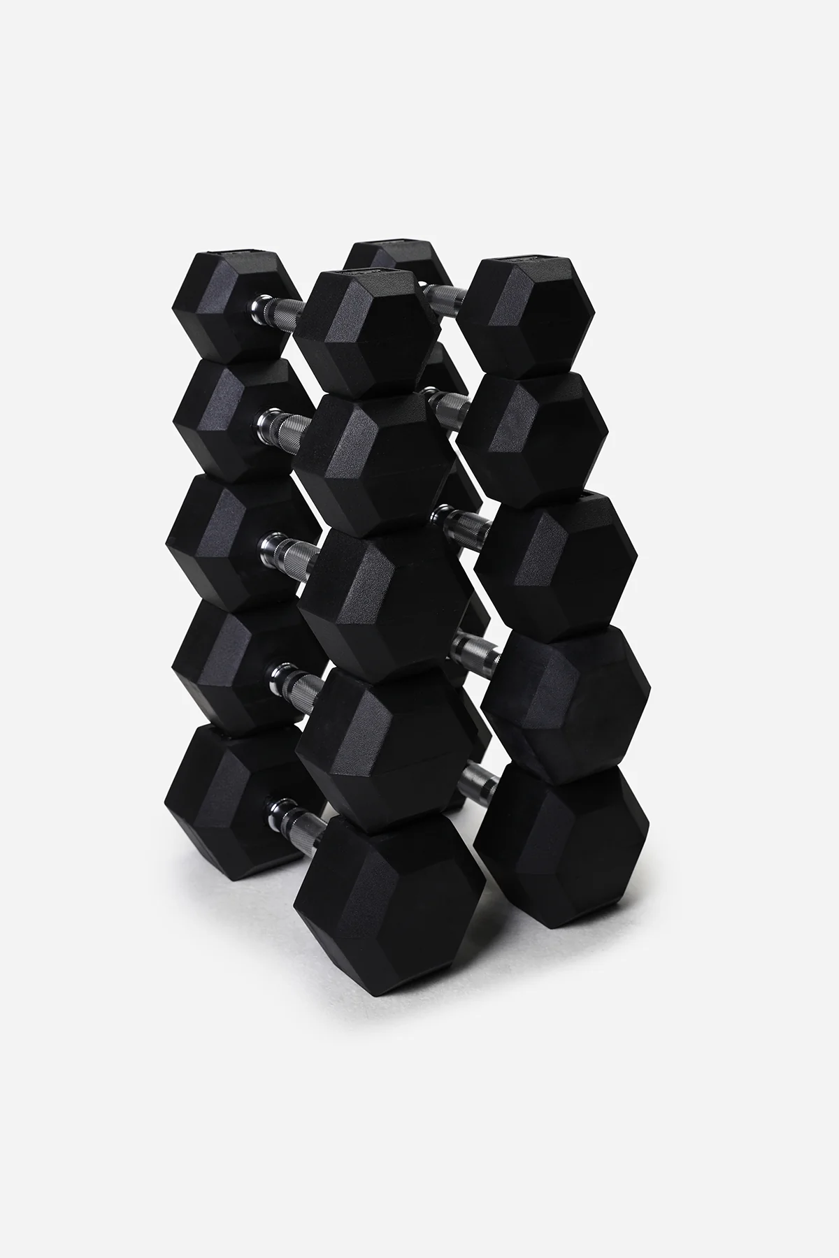 Hex Dumbbell Set 5-15kg (2.5kg Steps)