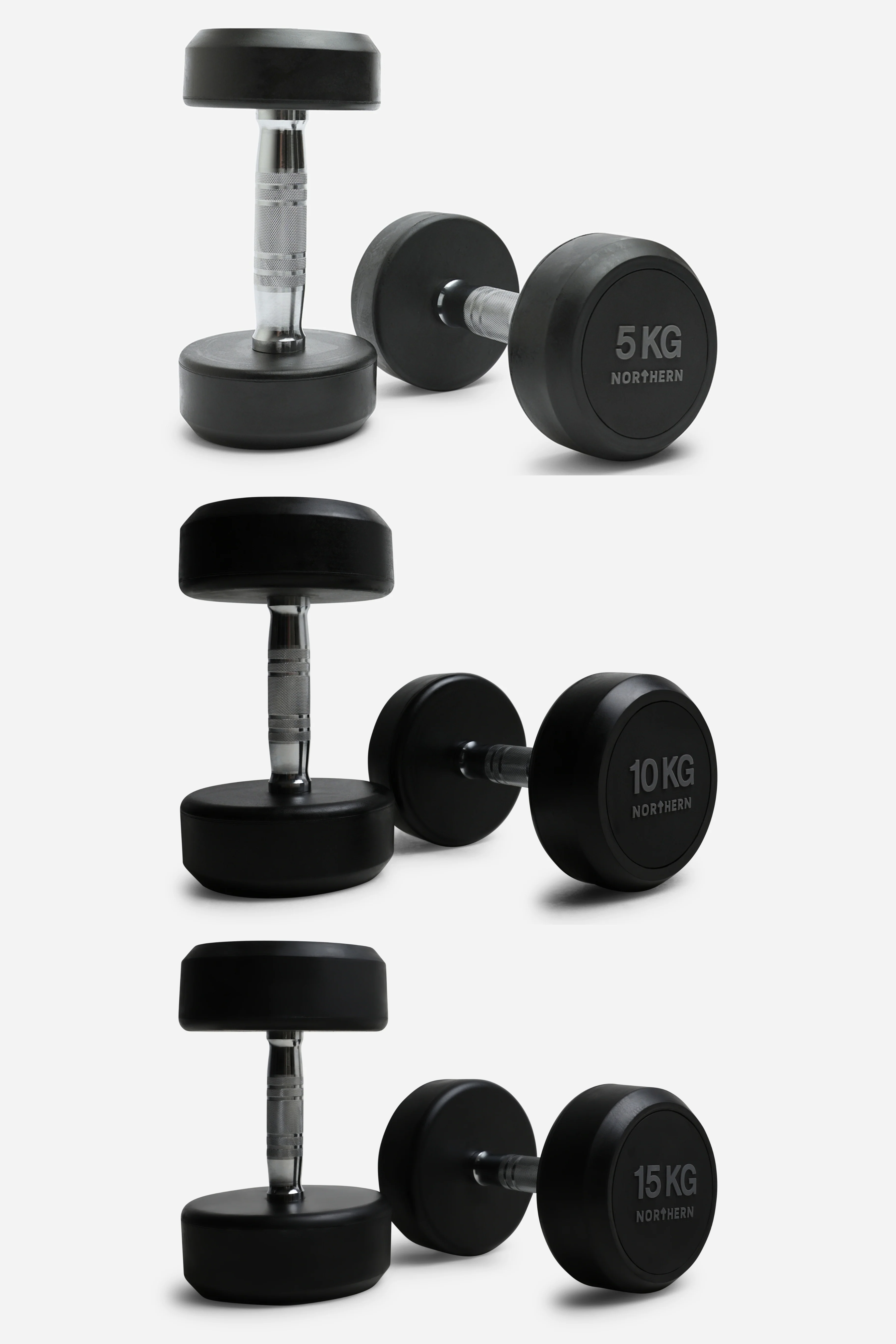 Round Dumbbell Set 5-15kg