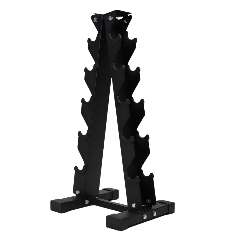 Hex Dumbbell Set, Flat Bench & Rack - Image 5