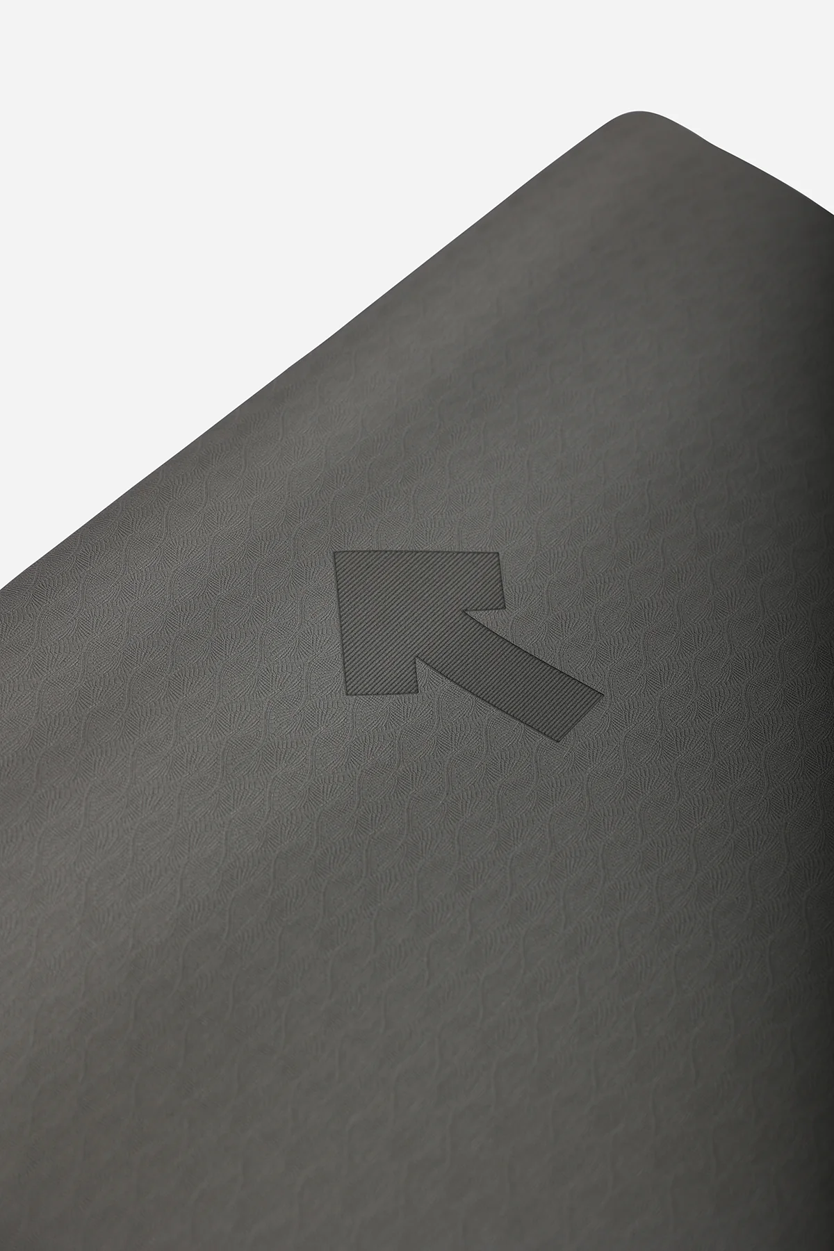 4mm Yoga Mat - Grey - Image 5