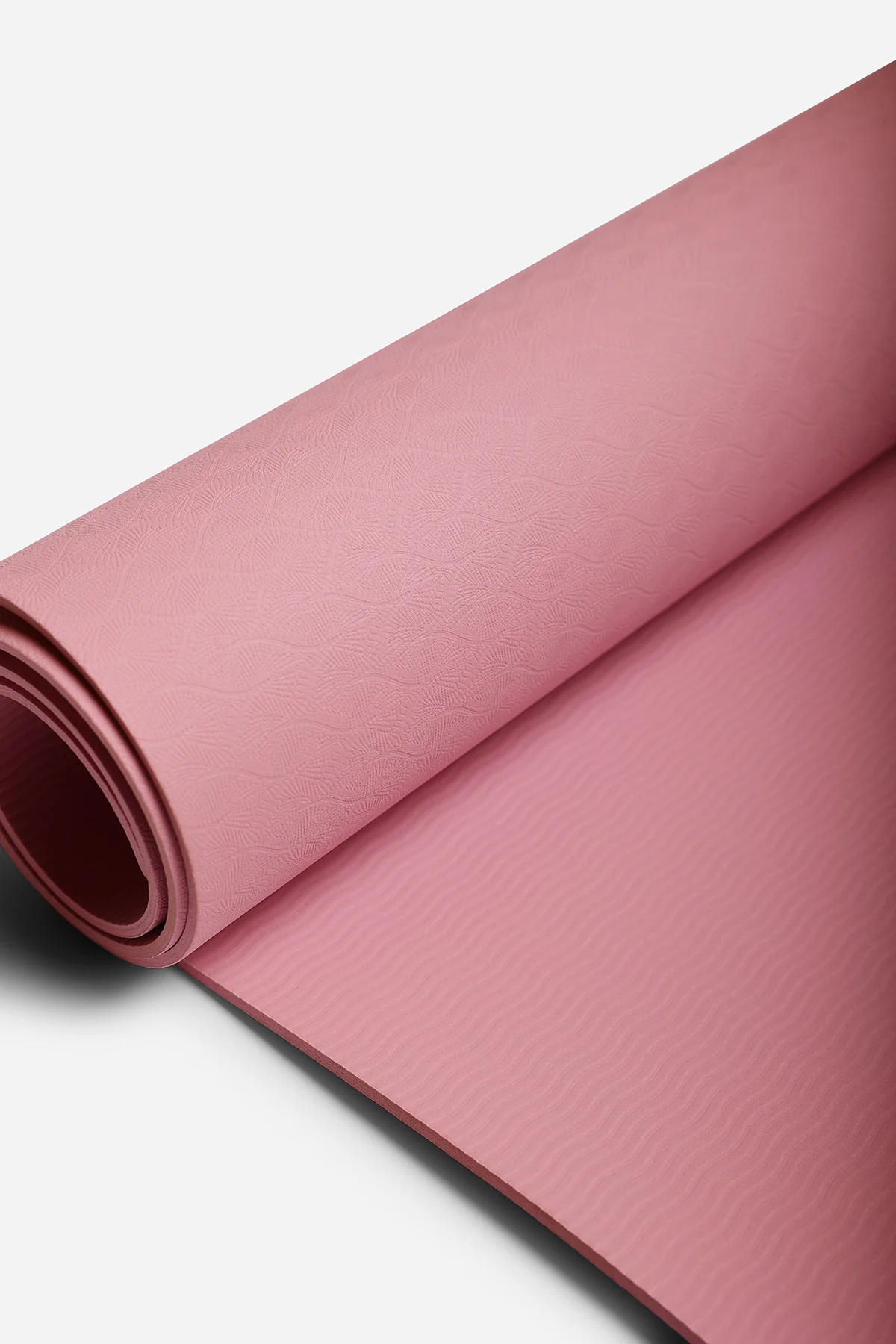4mm Yoga Mat - Dusk Pink - Image 5