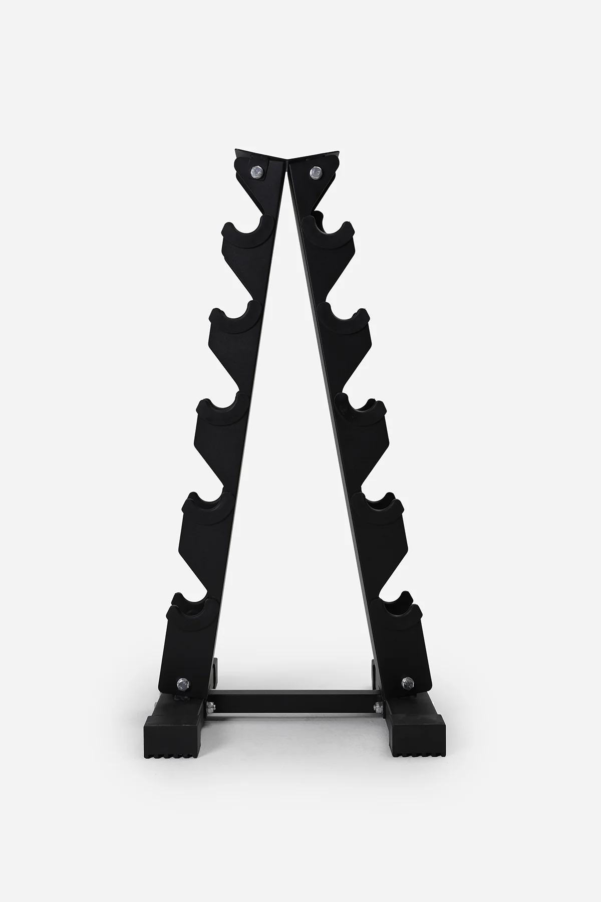 A-Frame Dumbbell Rack - Black - 5 Tier - Image 4