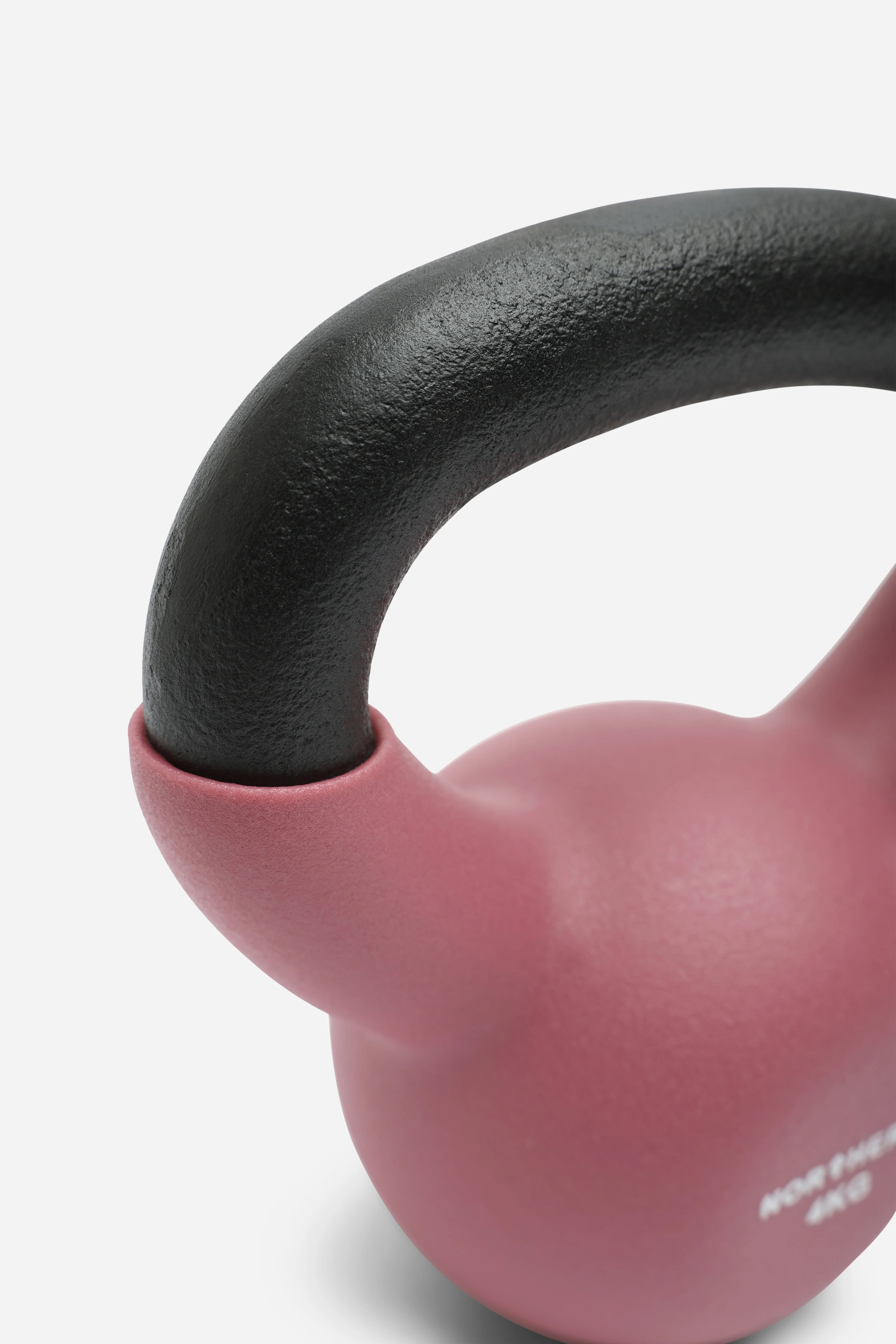 Neoprene Kettlebell 4kg - Dusk Pink - Image 3