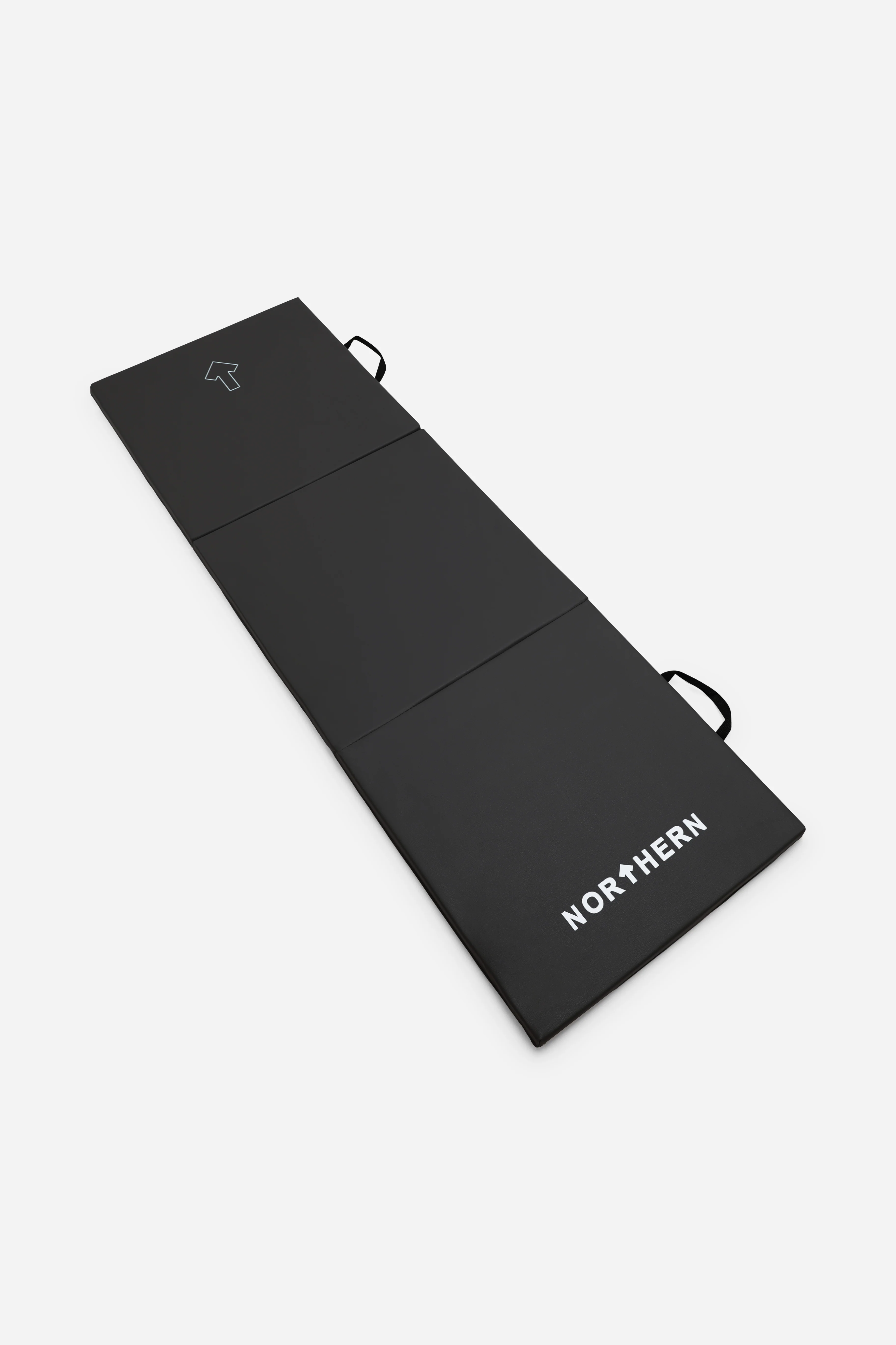 Tri-Fold Yoga Mat - Black - Image 3