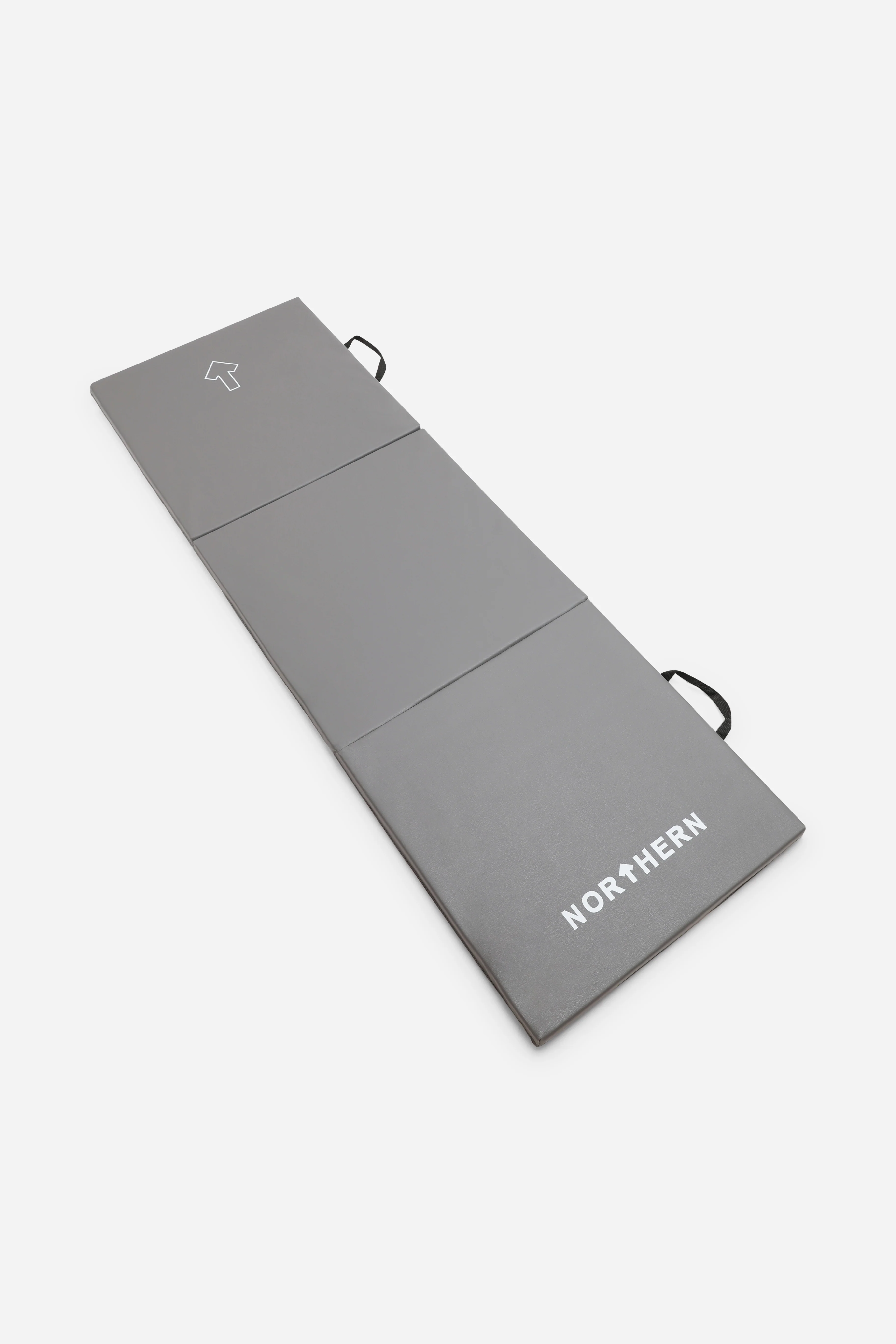 Tri-Fold Yoga Mat - Grey - Image 3