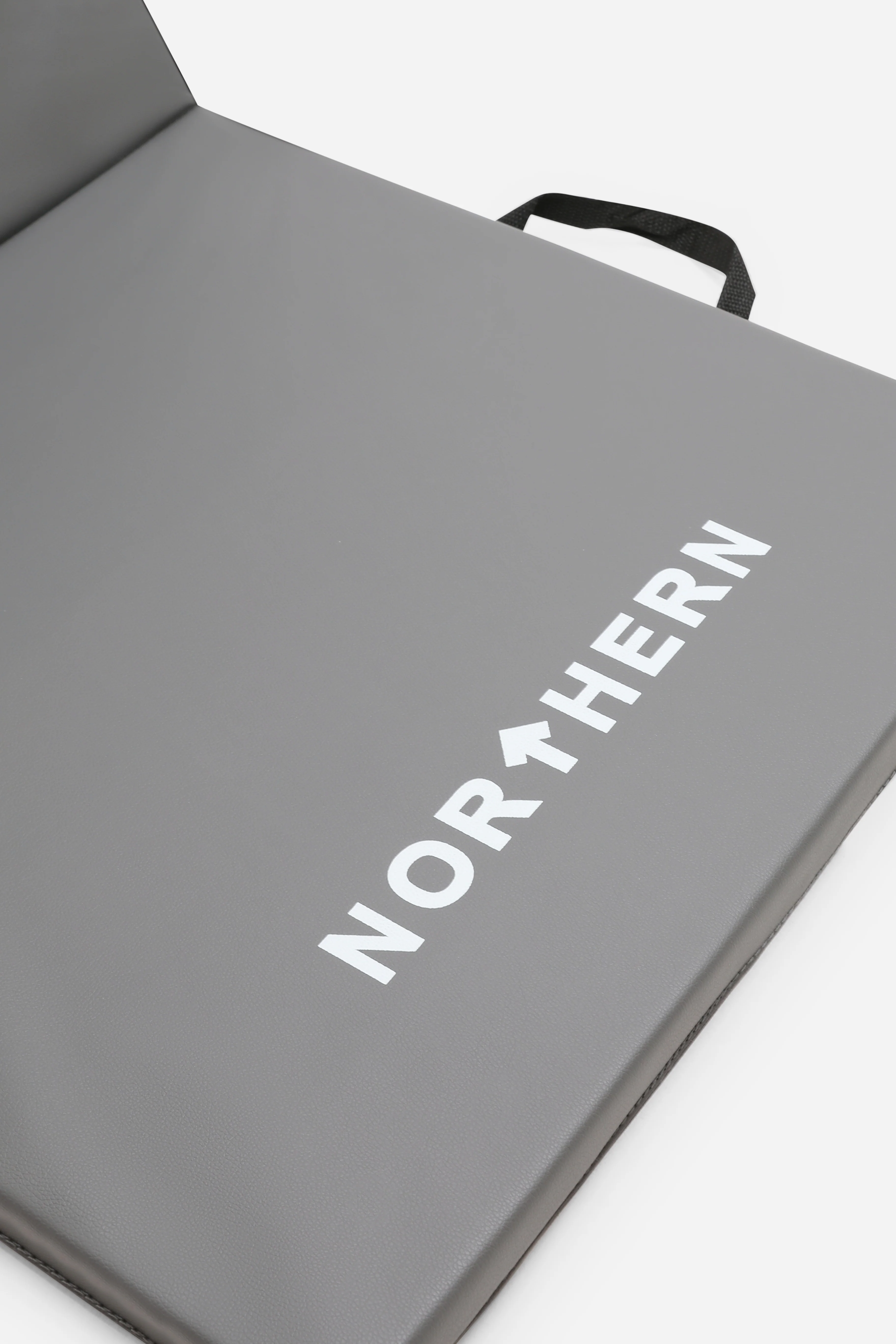Tri-Fold Yoga Mat - Grey - Image 7