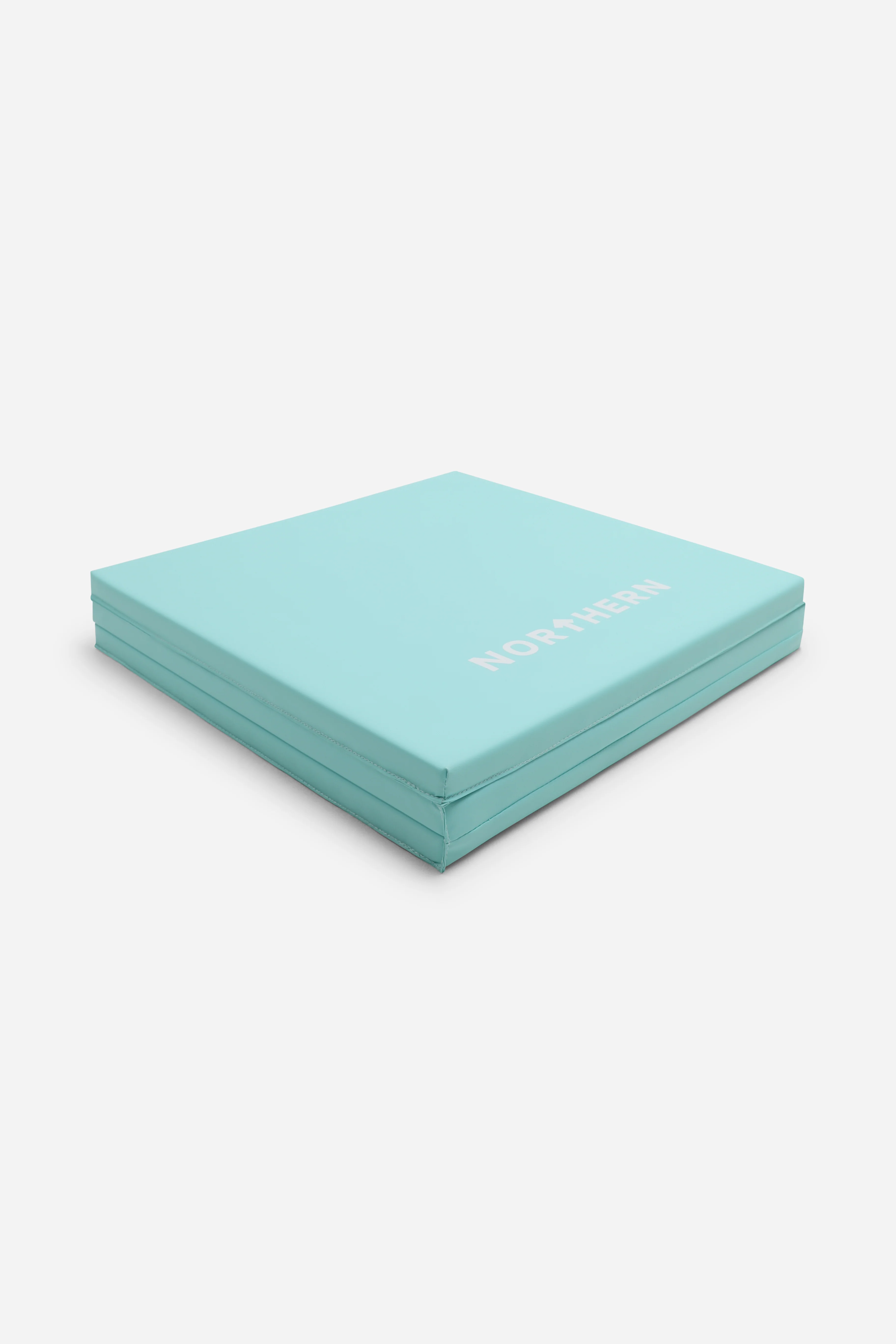 Tri-Fold Yoga Mat - Light Blue - Image 4