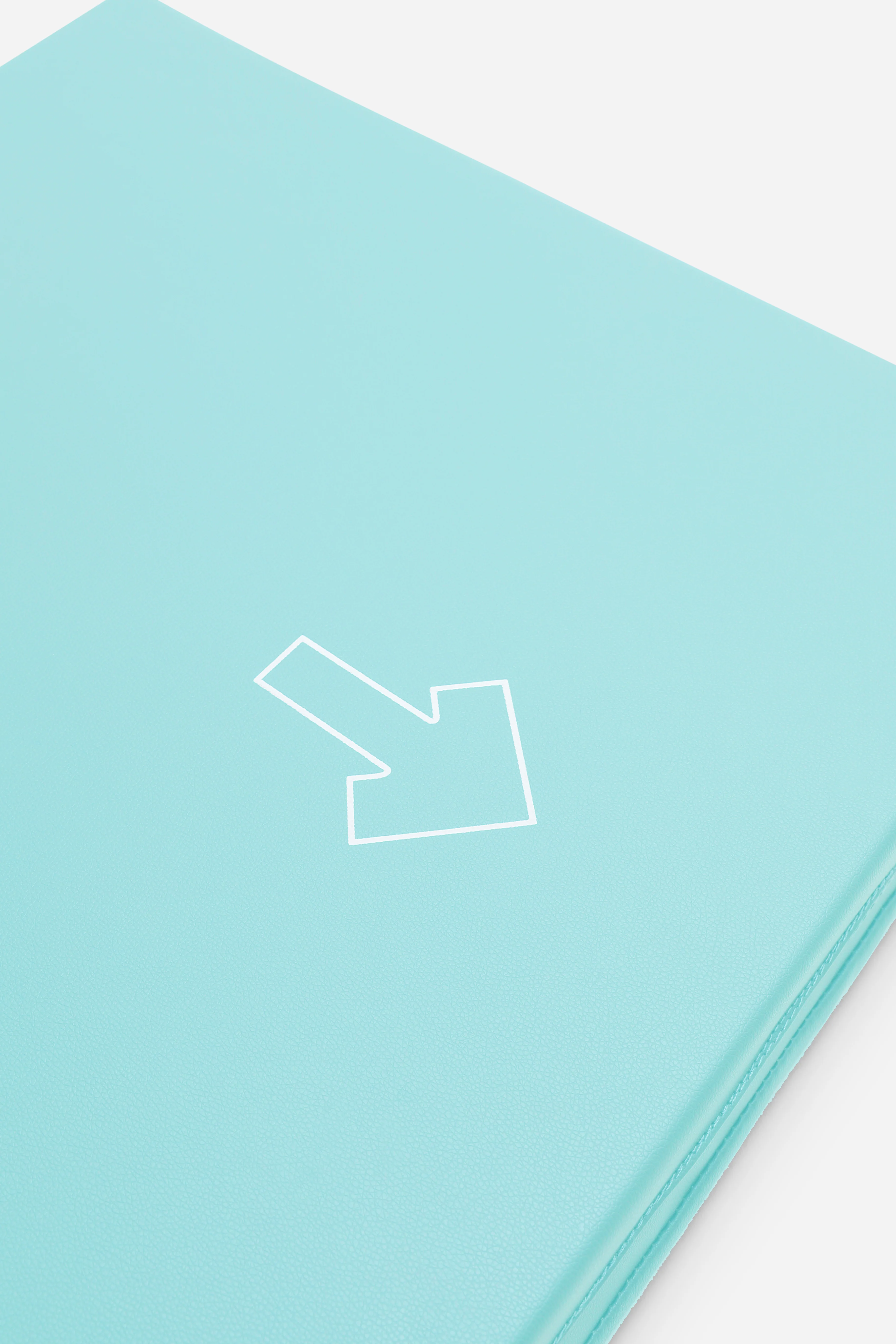 Tri-Fold Yoga Mat - Light Blue - Image 7