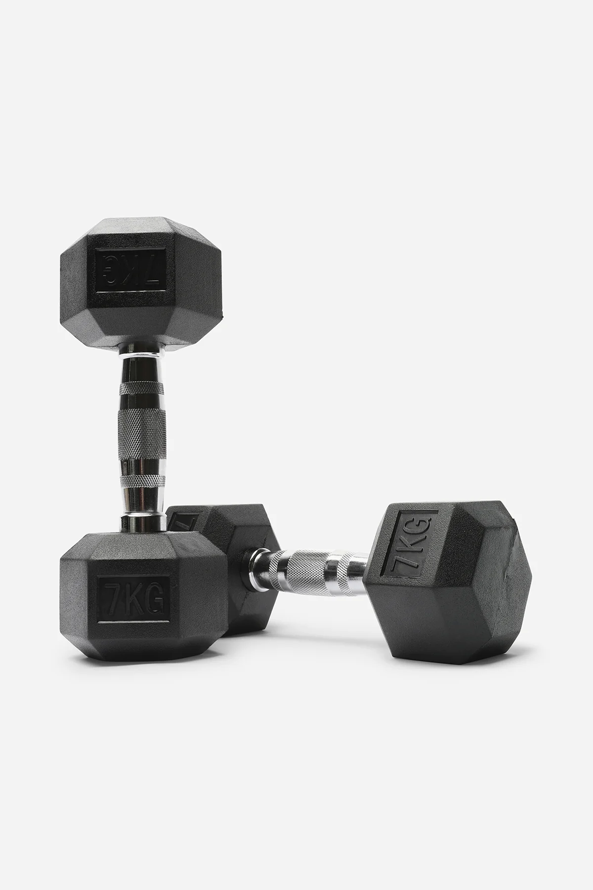 Hex Dumbbells 7kg x 2 (14kg) - Image 2