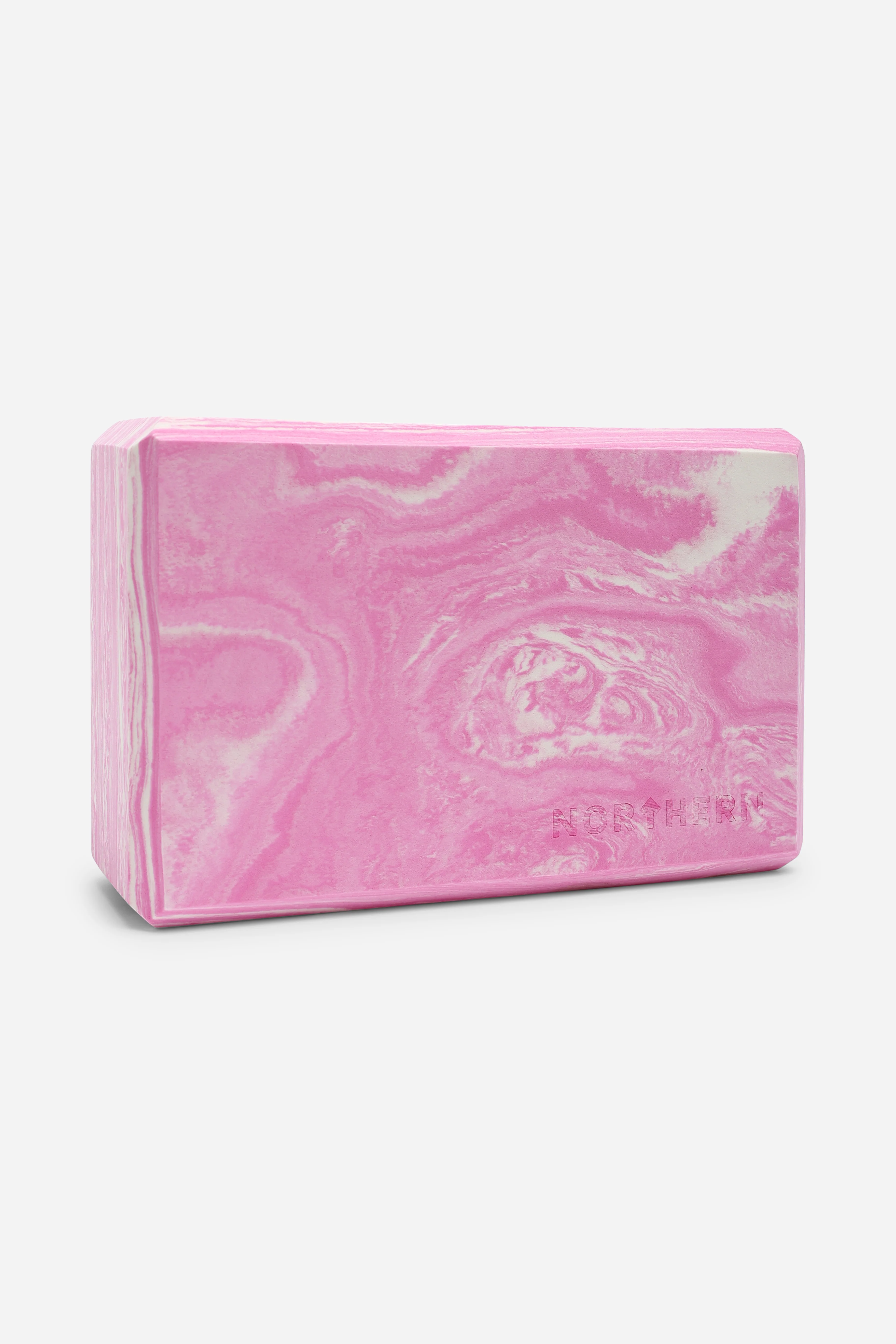 Yoga Block – Pink Marble