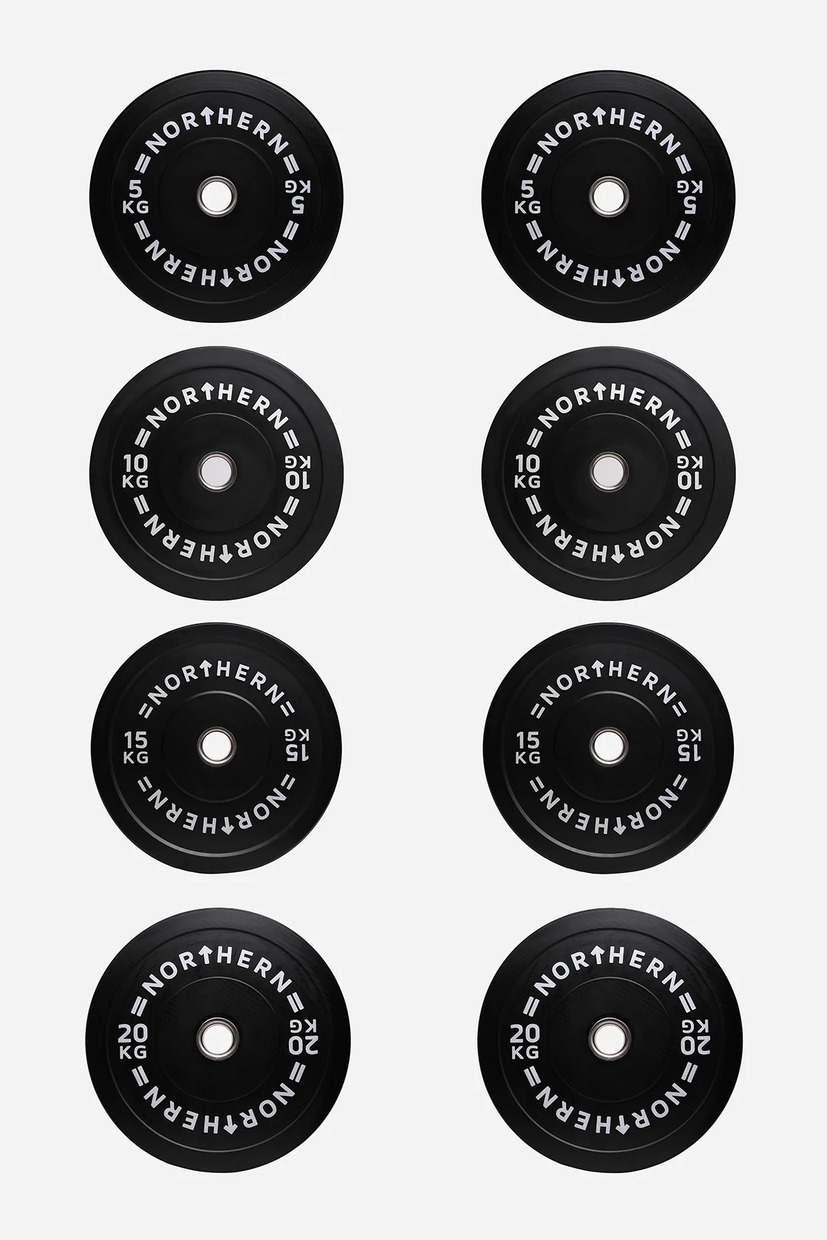 Olympic Bumper Plate Set 60-150kg - Image 4