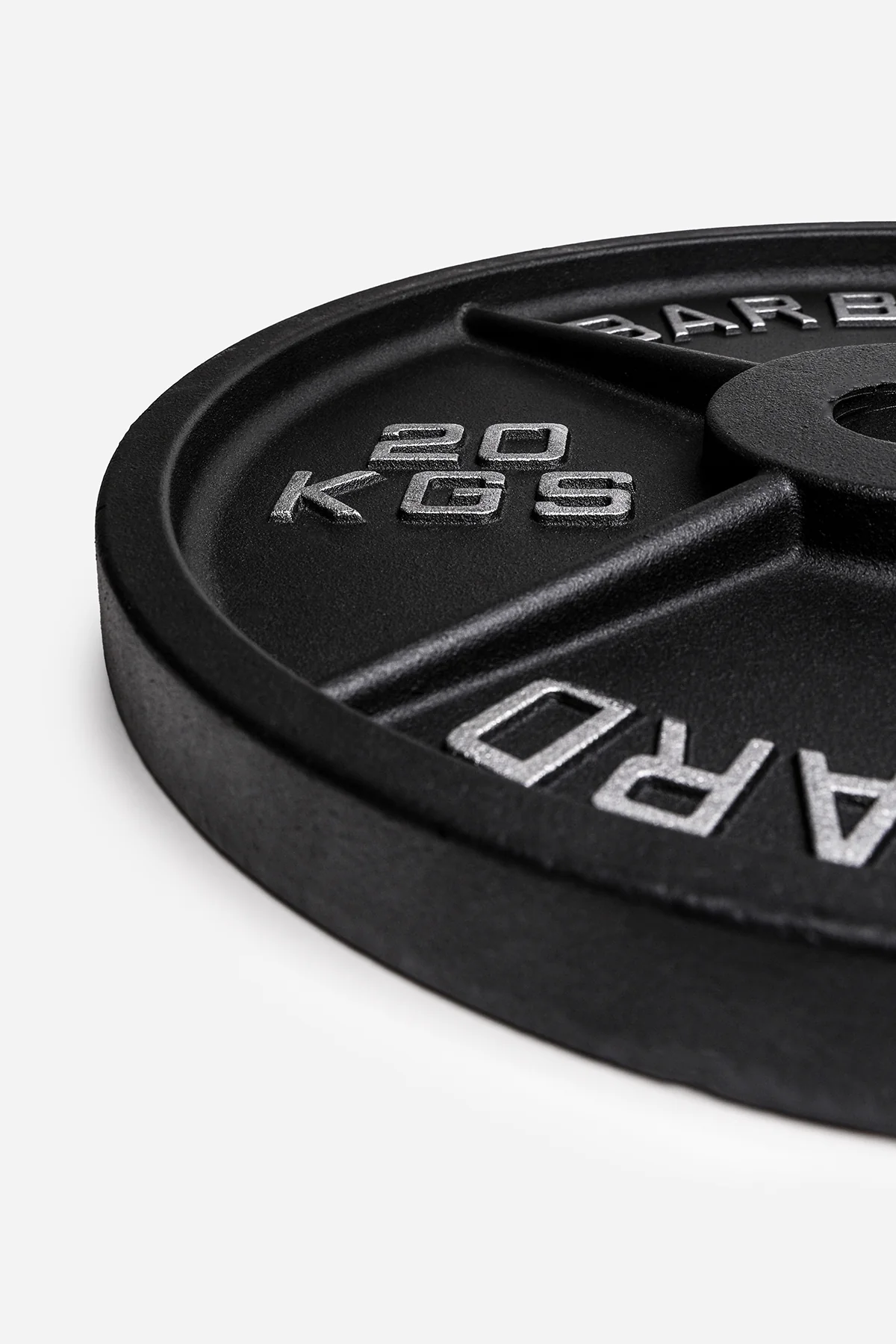 Olympic Cast Iron Plates - 20kg x 2 (40kg) - Image 3