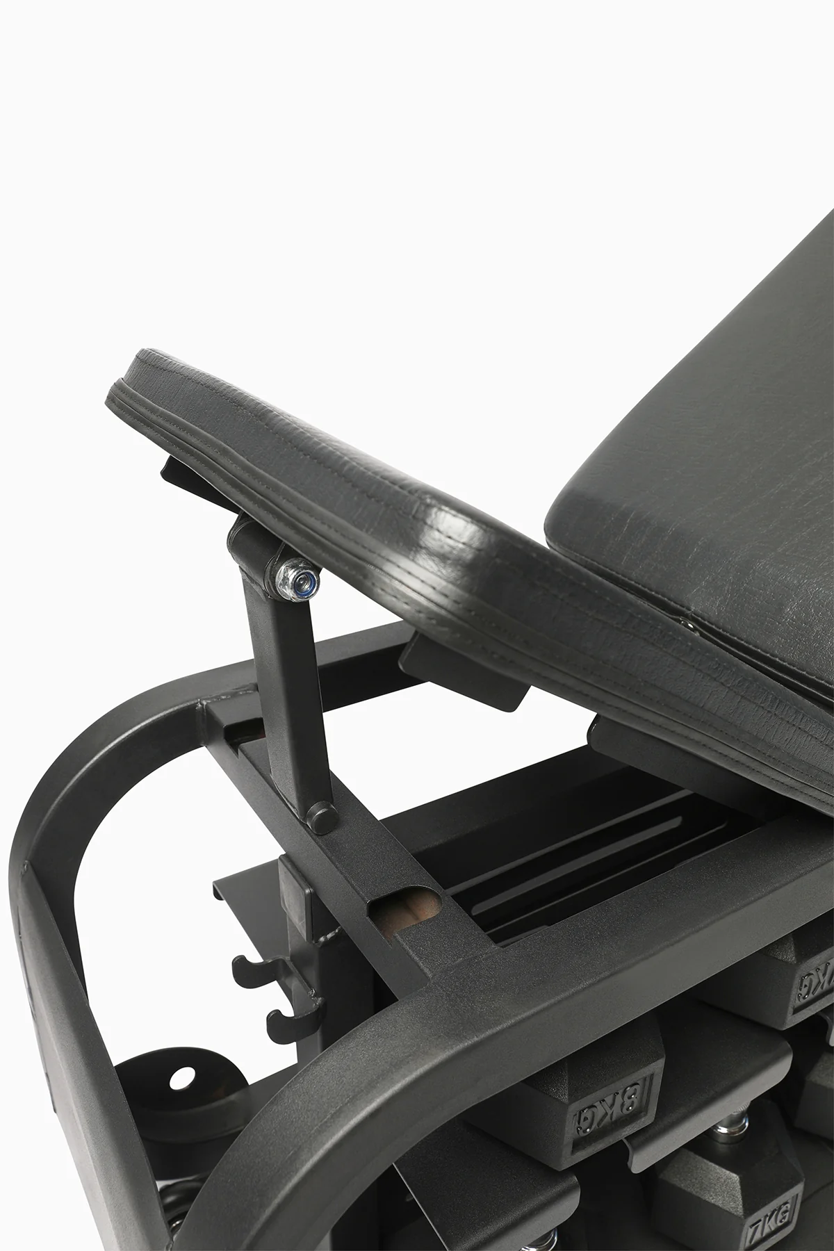 Adjustable Bench & Hex Dumbbell Set - Image 5