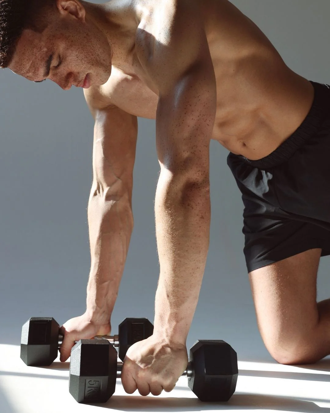 Adjustable Bench & Hex Dumbbell Set - Image 16