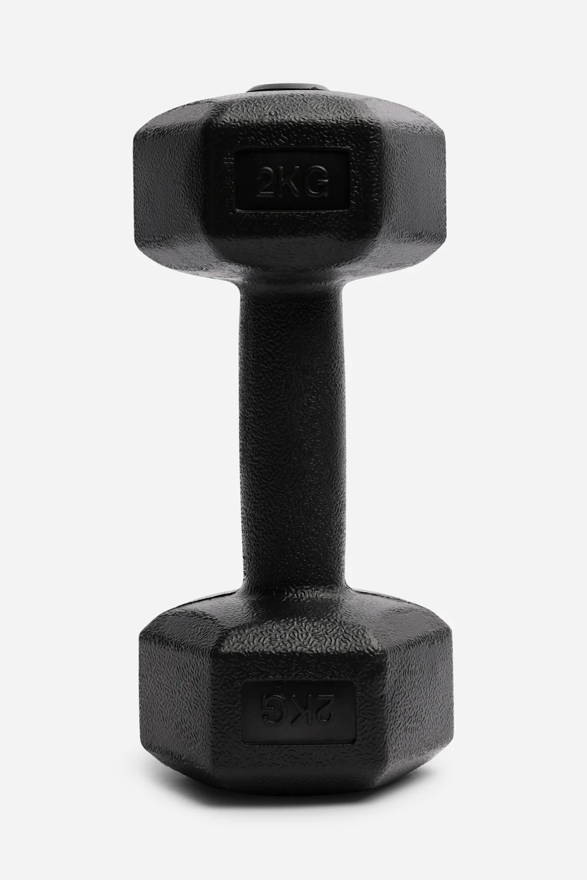 Plastic Hex Dumbbells Pair - 2kg x 2 (4kg) - Image 2