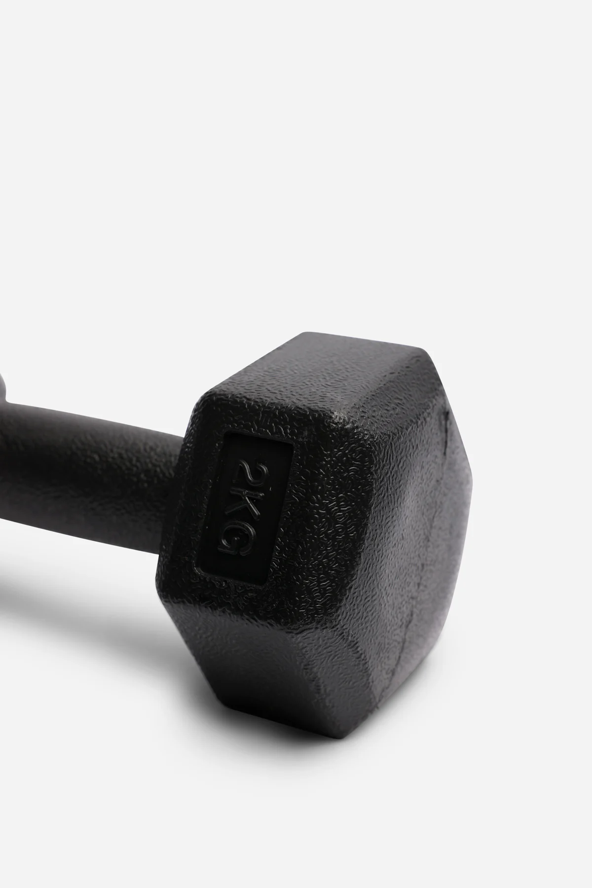 Plastic Hex Dumbbells Pair - 2kg x 2 (4kg) - Image 3