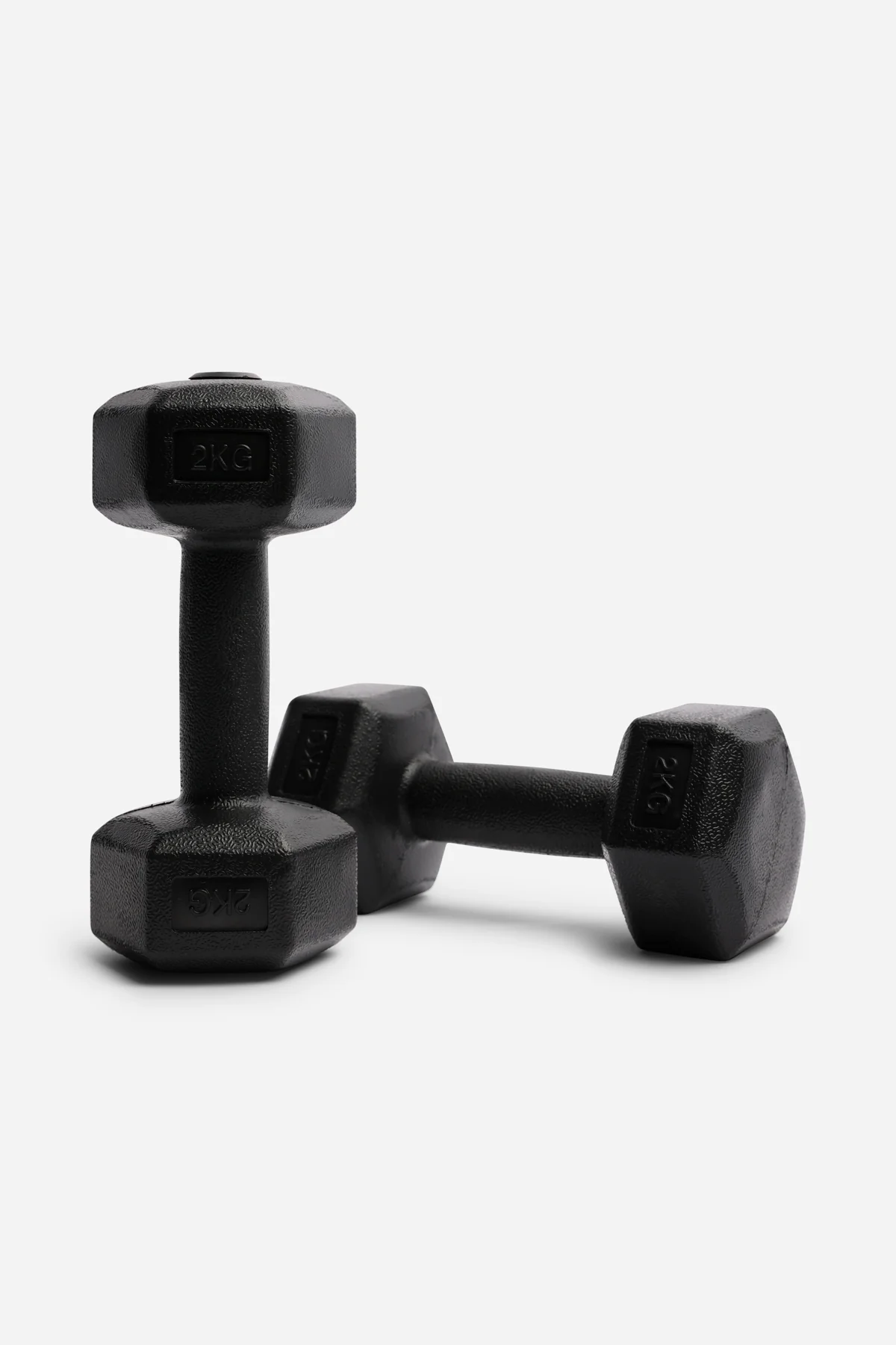 Plastic Hex Dumbbells Pairs (1kg - 10kg) - Image 3