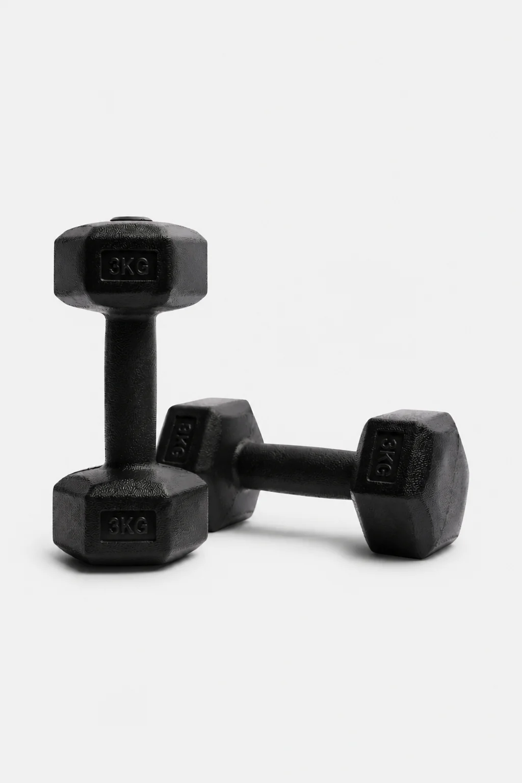 Plastic Hex Dumbbells Pairs (1kg - 10kg) - Image 4