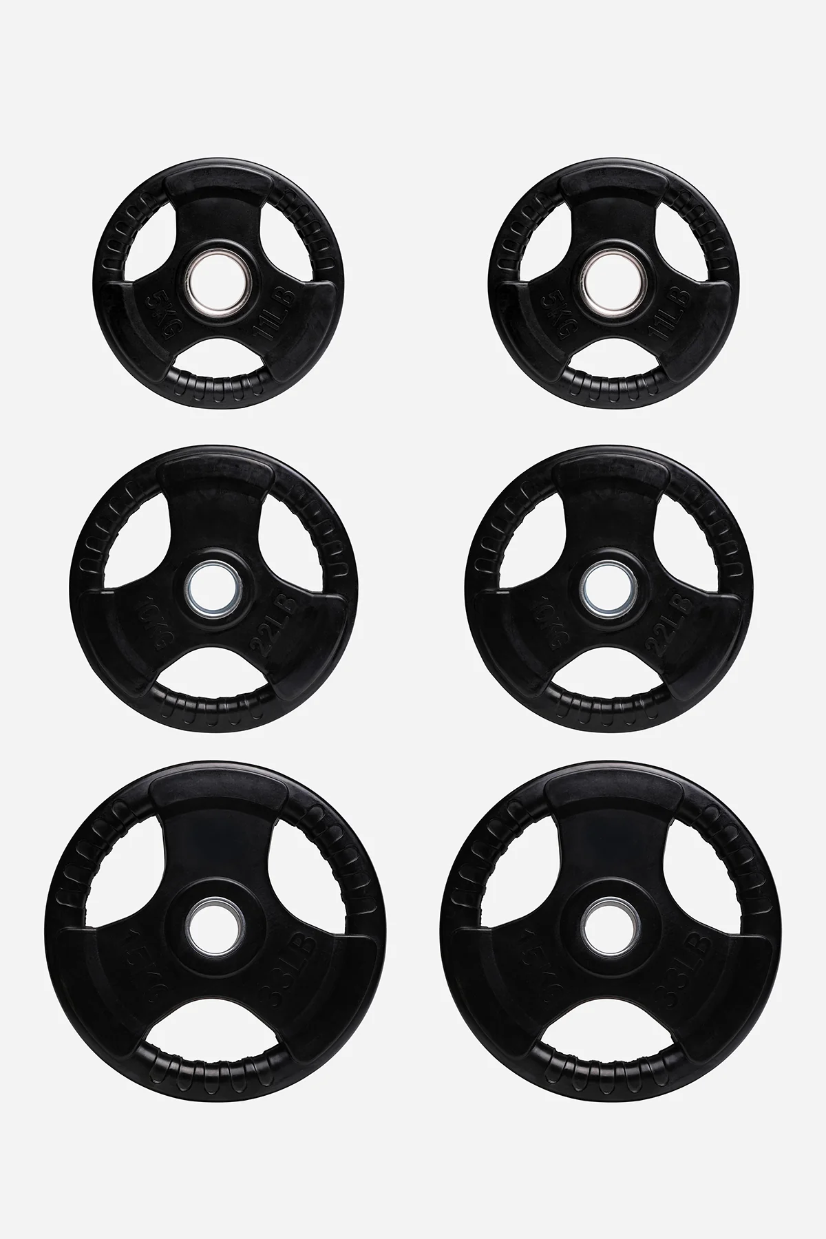 Tri-Grip Plate Set 37.5-150kg - Image 4
